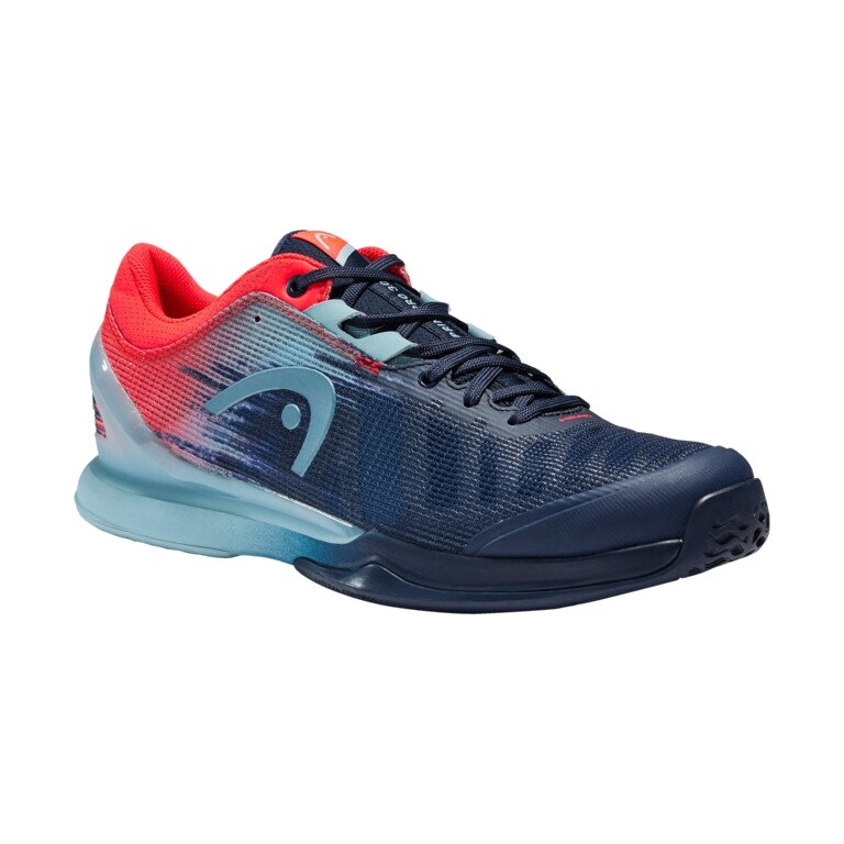 Head Sprint Pro 3.0 Sanyo Blue/Neon Red - OLD