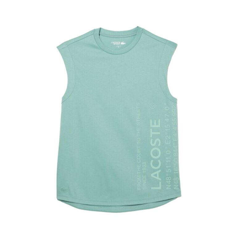 Lacoste Loose Fit Top Women Green - OLD