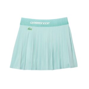 Lacoste Pleated Skirt Light Green/Yellow - OLD