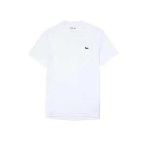 Lacoste Sport Breathable Piqué T-Shirt White