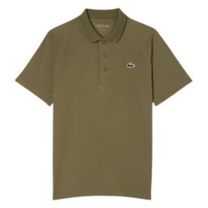 Lacoste Sport Breathable Polo Shirt Olive