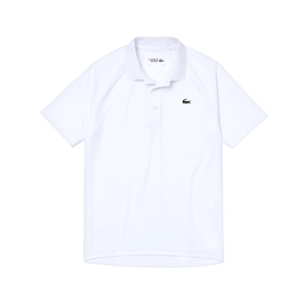 Lacoste Sport Breathable Polo Shirt White - OLD