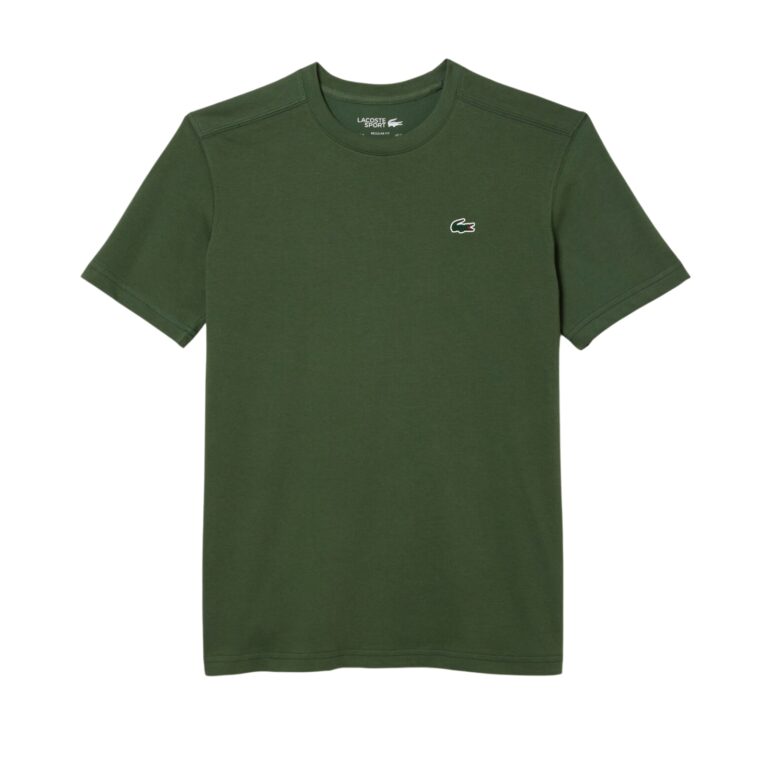 Lacoste Sport Crew Neck T-Shirt Sequoia Green - OLD