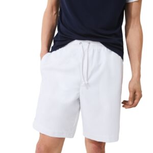 Lacoste Sport Solid Diamond Shorts White