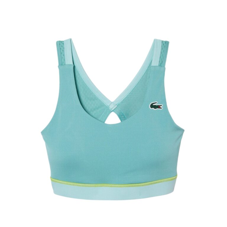 Lacoste Sport Ultra-Dry Sports Bra Green/Light Green - OLD