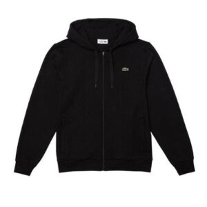 Lacoste Sport Zipper Hoodie Black - OLD