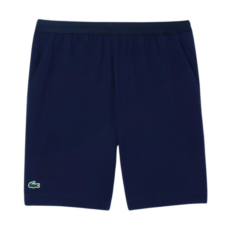 Lacoste Ultra-Dry Regular Fit Navy Blue Shorts