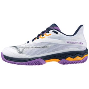 Mizuno Wave Exceed Light 2 Padel Women White/Dress Blues/Hyacinth - OLD