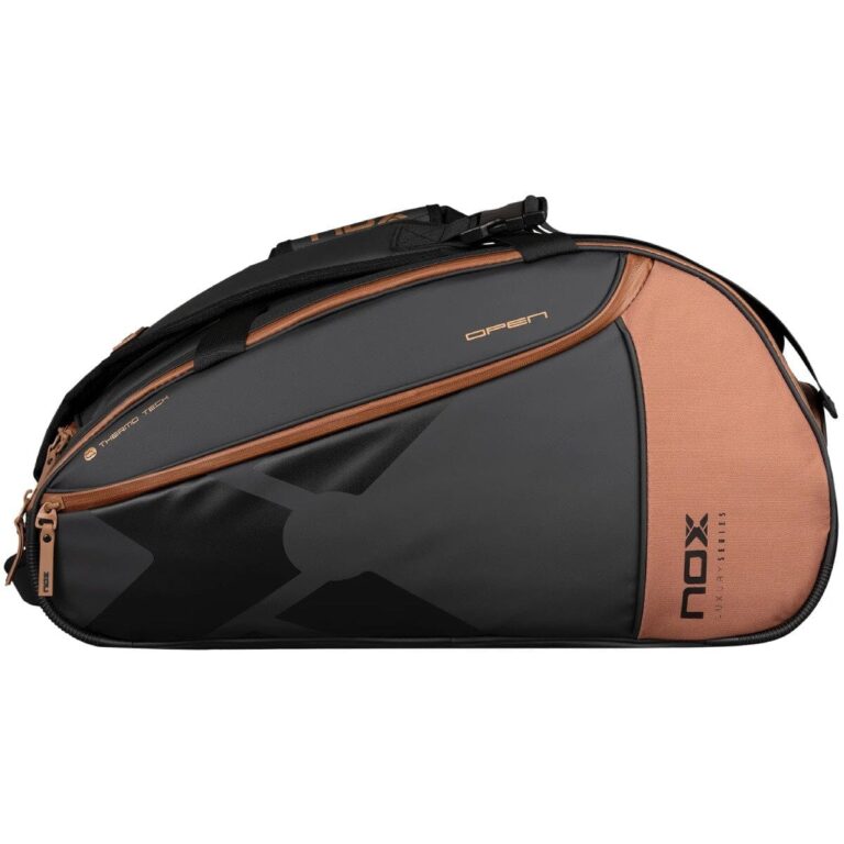 NOX Luxury Open Padelbag Black/Brown Padeltaske