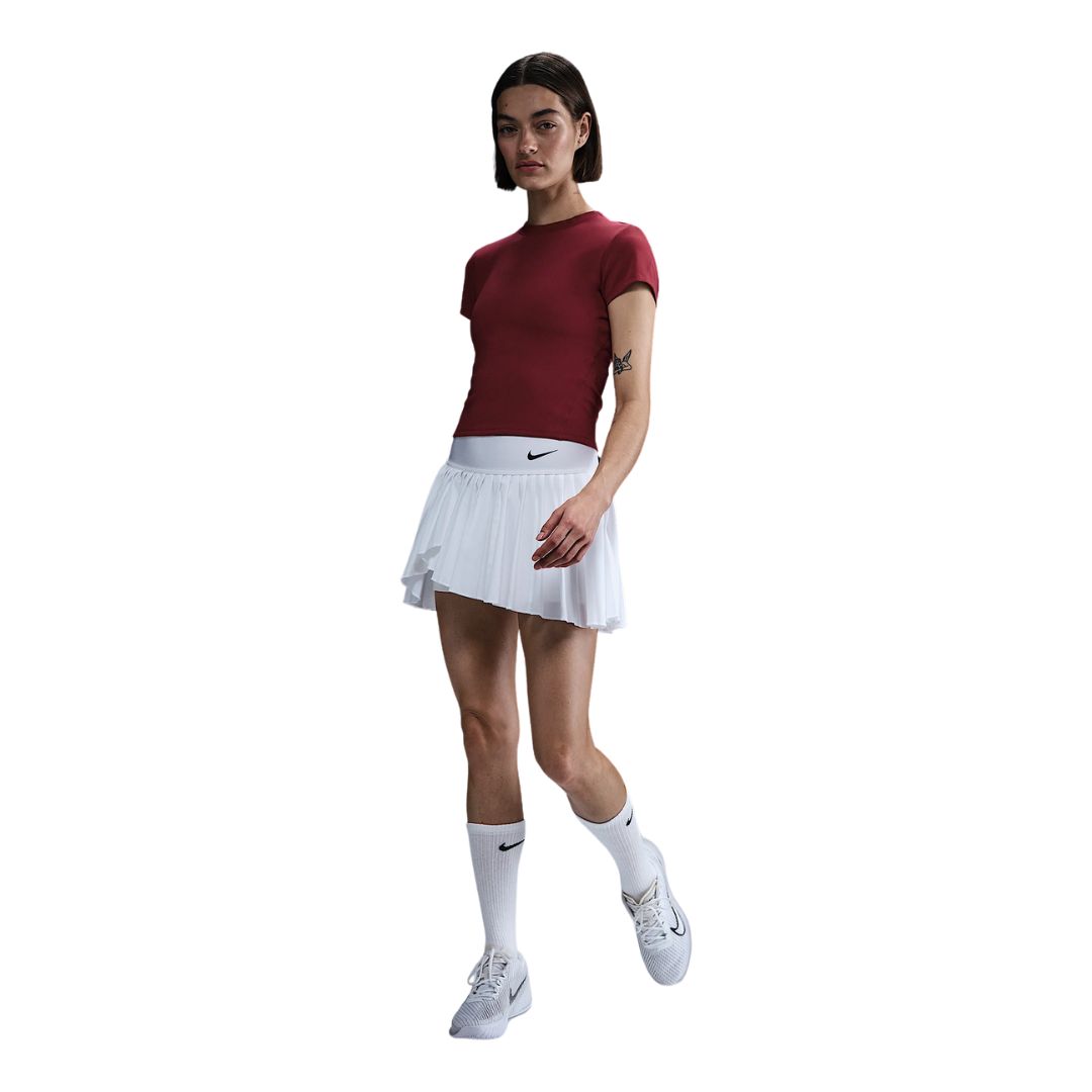 Nike Court Advantage Women Dri-FIT T-shirt Team Red