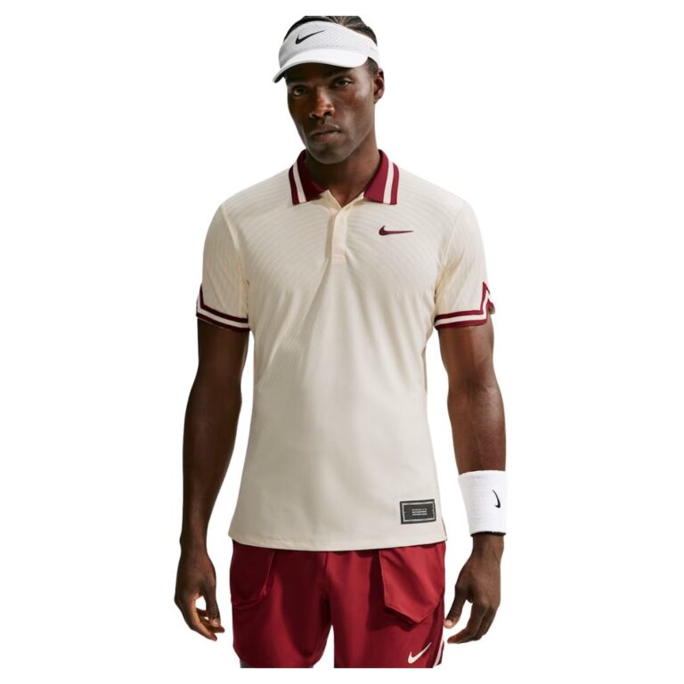Nike Court Aero-FIT Slam Polo Pale Ivory