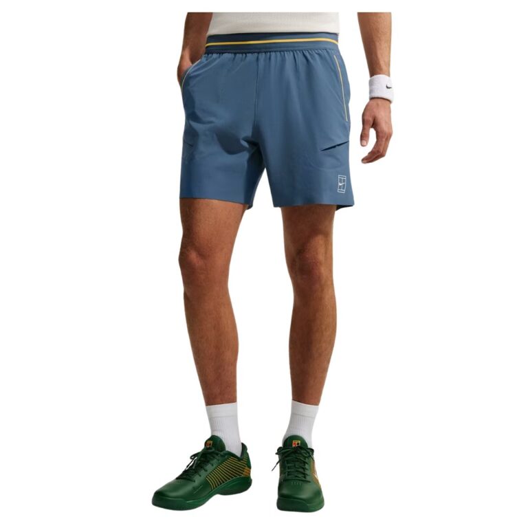 Nike Court Dri-FIT Advantage 6In Shorts New Slate/Laser Orange