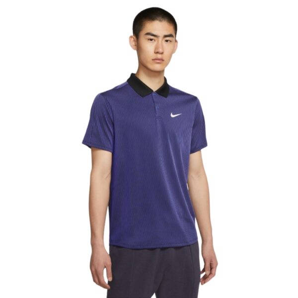 Nike Court Dri-Fit Avantage Slam Polo Purple Dust