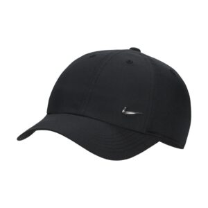 Nike Kids Dri-FIT Club Metal Swoosh Cap Black