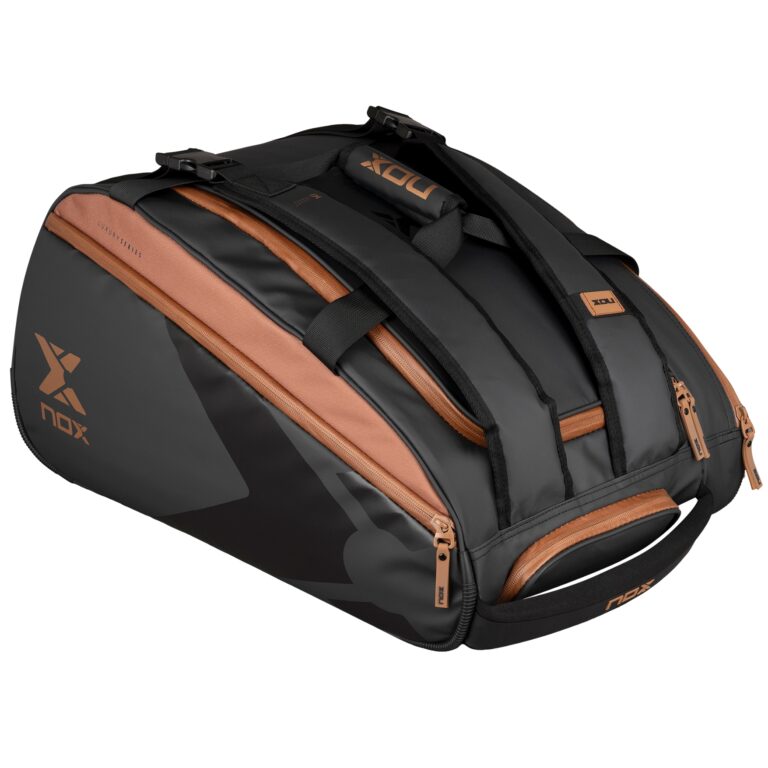 Nox Luxury Open Padelbag Black/Brown Padeltaske