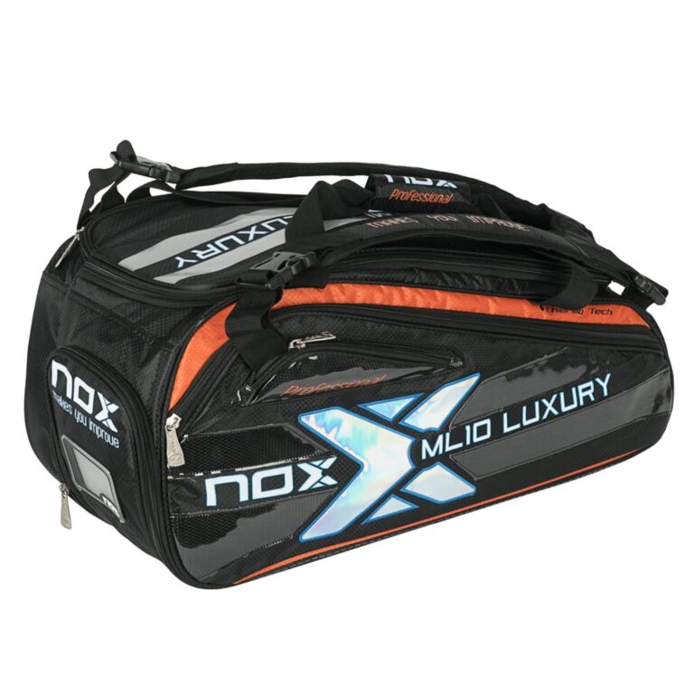 Nox ML10 Luxury Racket Bag Silver - OLD