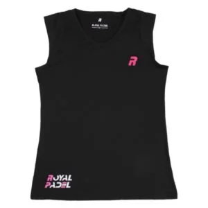 Royal Padel Dame T-Shirt Black