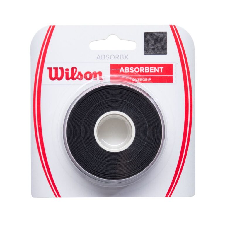 Wilson AbsorbX Overgrip 3-Pack Black