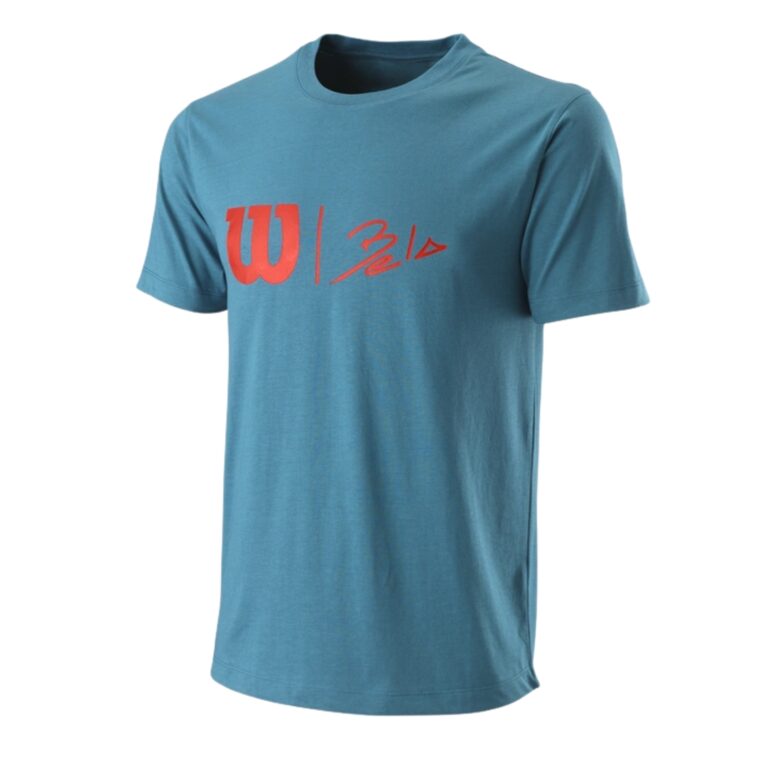 Wilson Bela Hype Tech T-Shirt Blue Coral - OLD