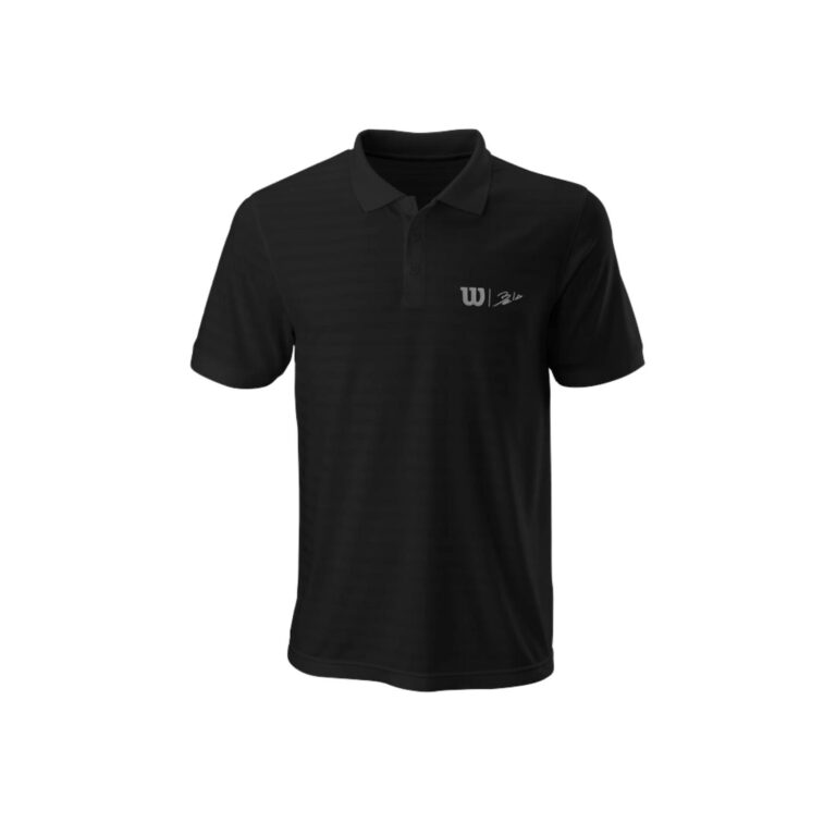 Wilson Bela Stripe Polo Black - OLD