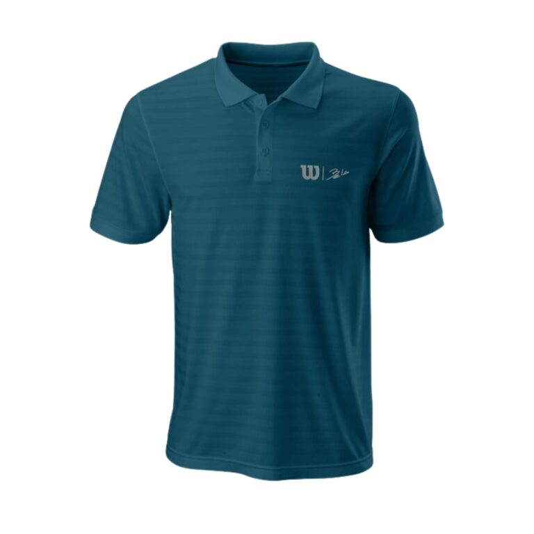 Wilson Bela Stripe Polo Blue Coral - OLD