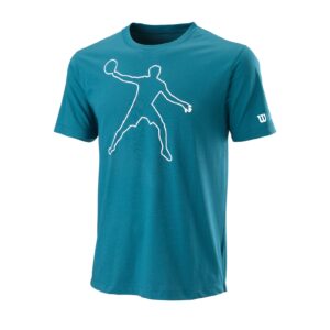 Wilson Bela Tech T-shirt II Blue Coral