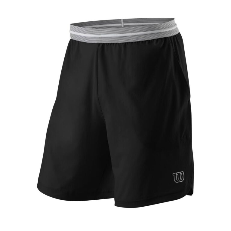 Wilson Power 8" Shorts Black - OLD