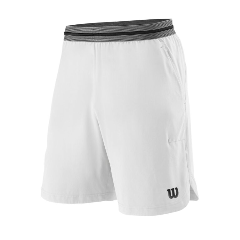 Wilson Power 8" Shorts White - OLD