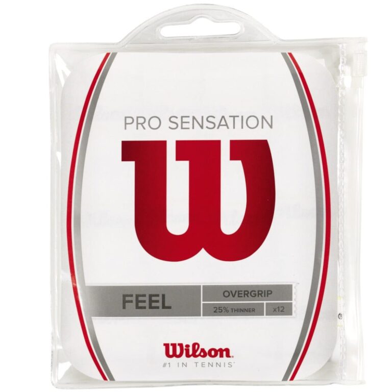 Wilson Pro Overgrip Sensation 12-Pack White