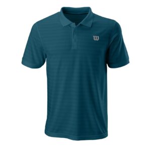 Wilson Stripe Polo Blue Coral