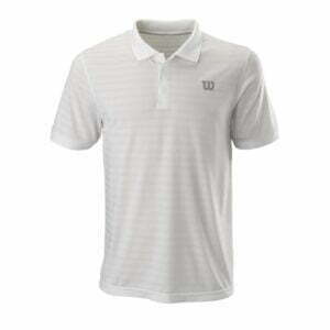 Wilson Stripe Polo White