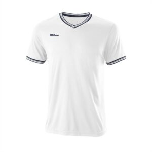 Wilson Team II High V-Neck White - OLD