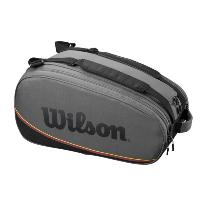 Wilson Tour Pro Staff Padel Bag Grey/Black - OLD
