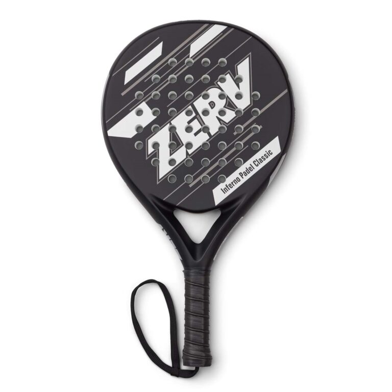 ZERV Inferno Padel Classic Silver/Black - OLD