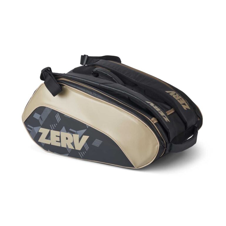 ZERV King Pro Padel Bag Black/Brown - OLD