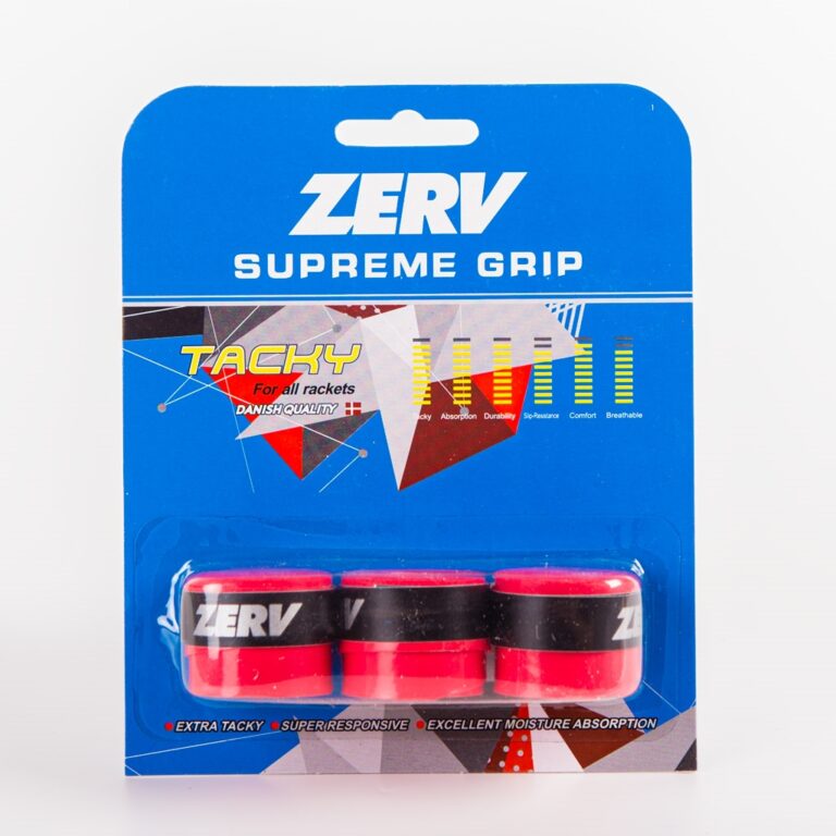 ZERV Supreme Grip Rød 3-pak - OLD